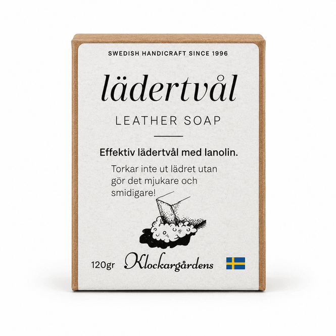 Huvudbild Lädertvål 120 gr