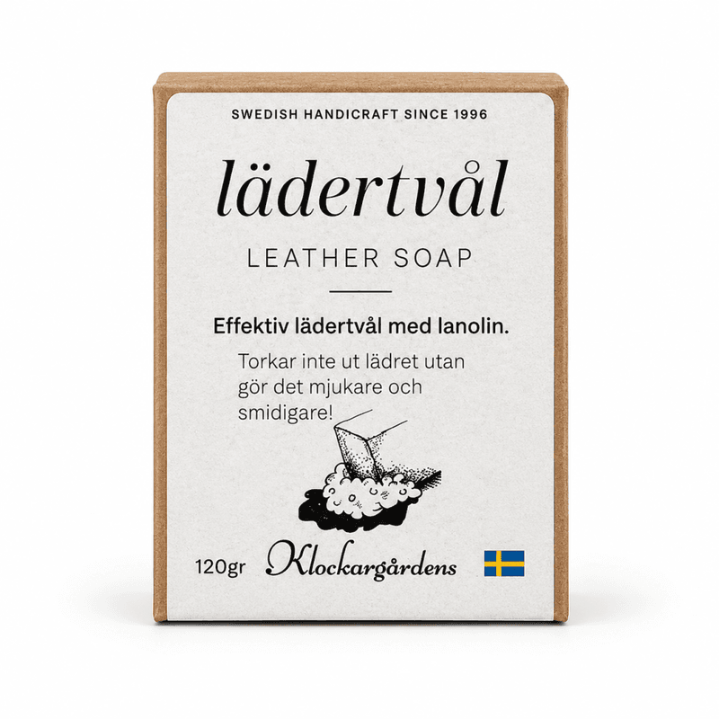 Lädertvål 120 gr