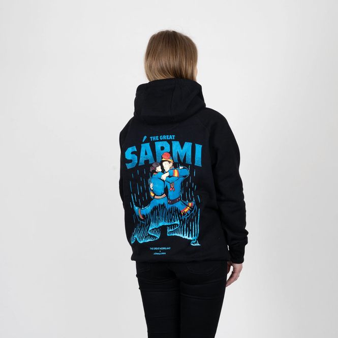 Huvudbild GREAT SÁPMI HOODIE - BLACK
