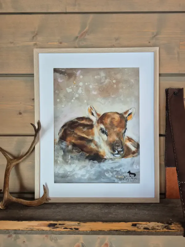 Poster Liggande Kalv 30x40cm